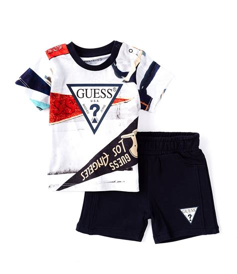 guess baby boys coats - guess tee sets.